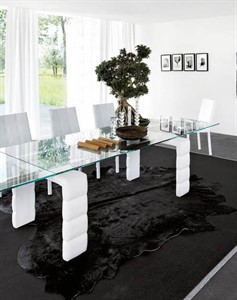 Tonin Casa - Dining Table #8007 with Extensions
