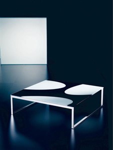 Bontempi Casa - Hip Hop Black and White Coffee Table