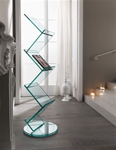 Tonelli - Albero Glass Bookcase