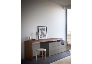 Pianca - Domino Desk Vanity and People Dresser – SOLD